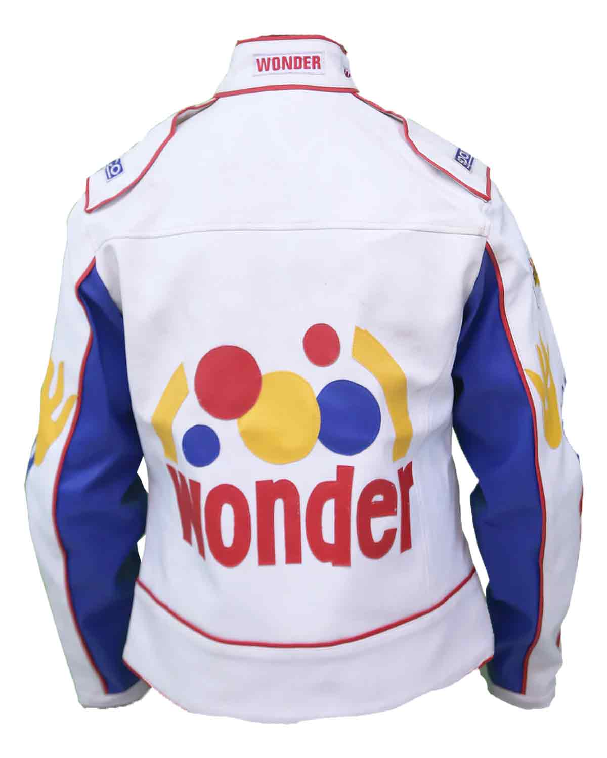 Glowrexs Ricky Bobby Talladega Nights Wonder Bread Leather Jacket