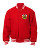 Glowrexs Chicago Blackhawks Bomber Red Wool Jacket