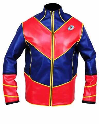 Glowrexs Captain Man Henry Danger Stylish Leather Jacket