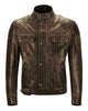 Glowrexs Biker Brooklands Diamond Quilted Leather Jacket