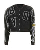 Glowrexs Boy London Crop Letterman Jacket