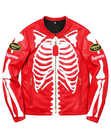 Glowrexs Vanson Supreme Skeleton Jacket