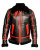 Glowrexs WWII B3 Pilot Sheepskin Leather Jacket