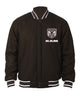 Glowrexs Dodge Ram Bomber Black Wool Jacket