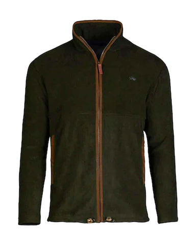 Glowrexs Raging Bull Green Fleece Zip Through Jacket