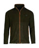 Glowrexs Raging Bull Green Fleece Zip Through Jacket