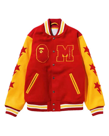 Glowrexs Bape Michael Jackson Varsity Jacket