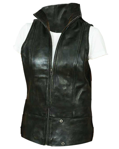 Glowrexs The Divergent Allegiant Shailene Woodley Leather Vest