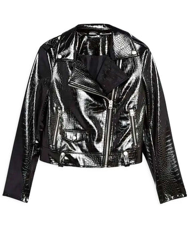 Glowrexs Batwoman Season 03 Javicia Leslie Alligator Leather Jacket
