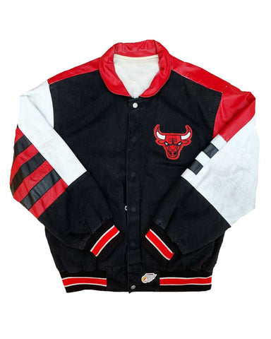 Glowrexs Chicago Bulls NBA 90’s Varsity Jacket