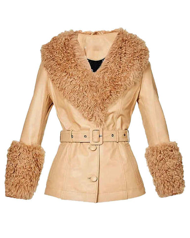 Glowrexs Dexter New Blood Jamie Chung Fur Trim Jacket