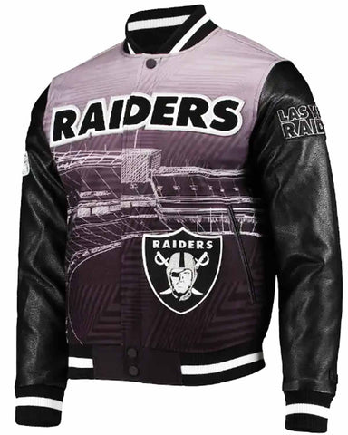 Glowrexs Las Vegas Raiders Bomber Jacket