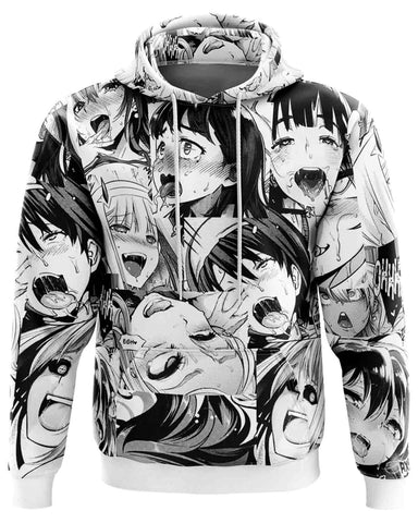 Glowrexs Ahegao Face Hoodie
