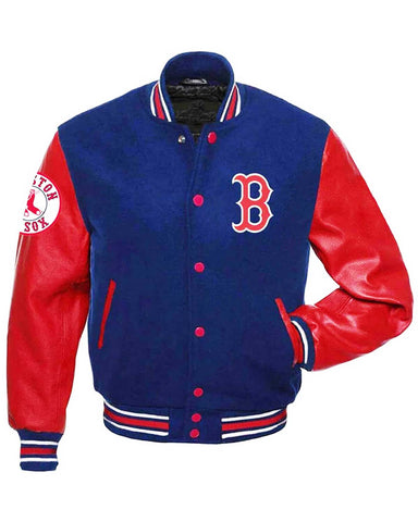 Glowrexs Boston Red Sox Varsity Jacket