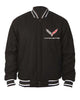 Glowrexs Black Corvette Varsity Wool Jacket