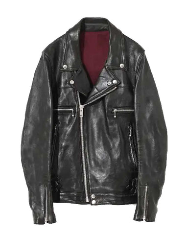 Glowrexs Stranger Things Hellfire Club Biker Style Jacket