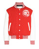 Glowrexs BBC Varsity Red and White Jacket