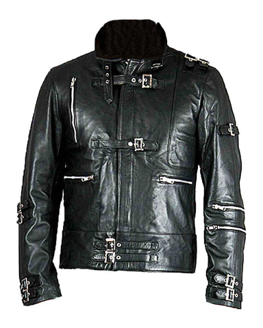 Glowrexs Bad Michael Jackson Leather Jacket