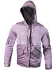 Glowrexs Amy Bendix The Punisher Purple Hooded Jacket