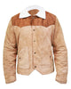 Glowrexs Yellowstone S03 John Dutton Genuine Men's Suede Leather Jacket
