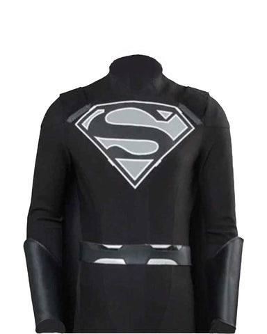 Glowrexs Halloween Superman Suit Elseworld Black Jacket
