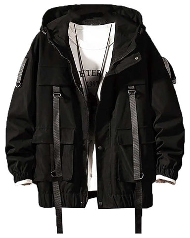 Glowrexs Hip Hop Bomber Jacket