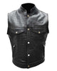Glowrexs Men’s Motorcycle Alligator Leather Vest