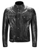 Glowrexs Biker Brooklands Diamond Quilted Leather Jacket