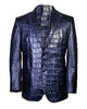 Glowrexs Alligator Luxury Black Blazer
