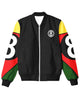 Glowrexs 8 Ball 90s Vintage Black/White Bomber Jacket
