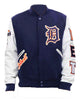 Glowrexs Detroit Tigers Letterman Logo Jacket