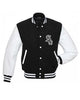 Glowrexs Chicago White Sox MLB Varsity Black and White Jacket