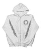Glowrexs Chrome Hearts Zip Up Fleece Hoodie