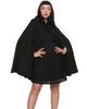 Glowrexs Veronica Lodge Black Halloween Hooded Cape