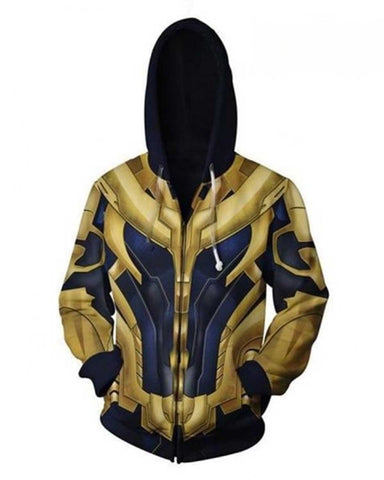 Glowrexs Avengers Endgame Thanos Halloween Hoodie