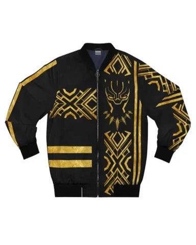Glowrexs Black Panther Bomber Halloween Jacket