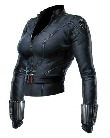 Glowrexs Avengers Age Of Ultron Black Widow Halloween Jacket