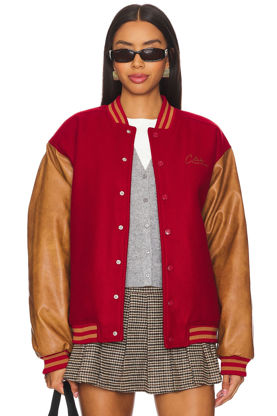 The Glexo Club Varsity Bomber Jacket