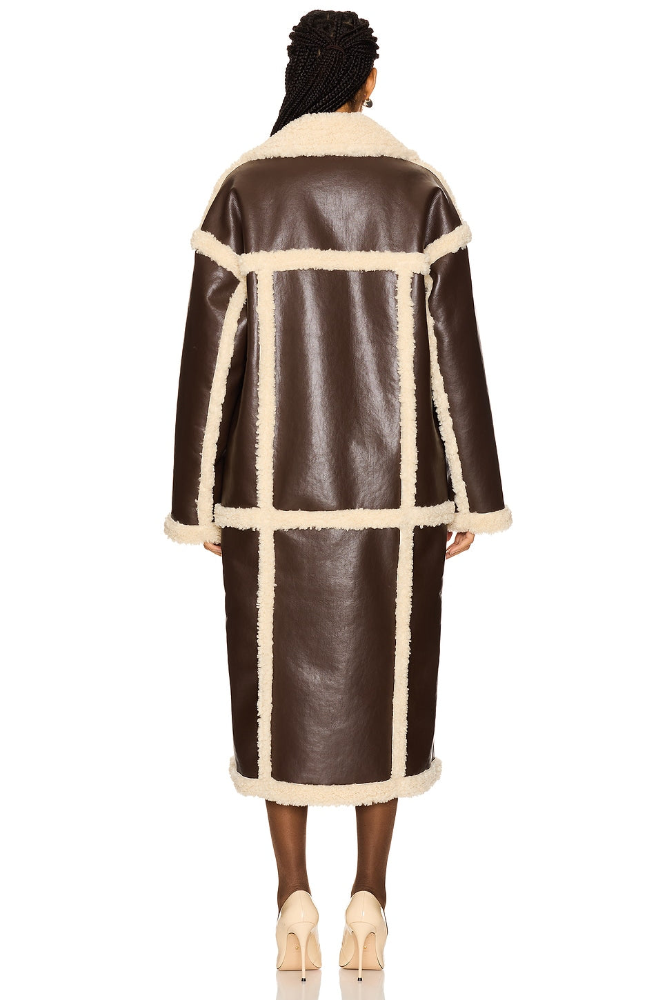 Glexo Wayne Faux Shearling Coat