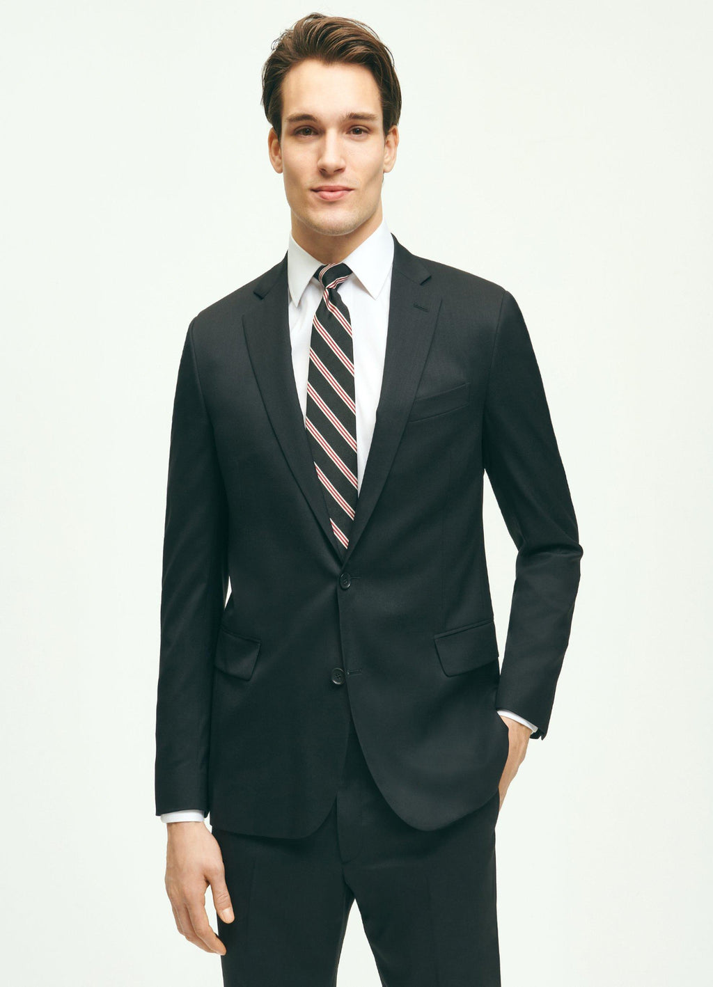 Classic Fit Wool Navy Suit
