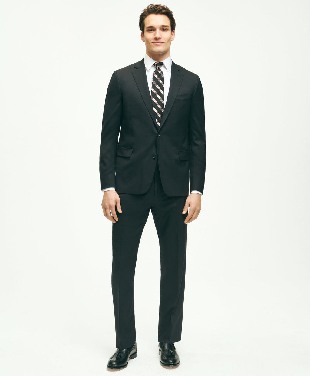Classic Fit Wool Navy Suit