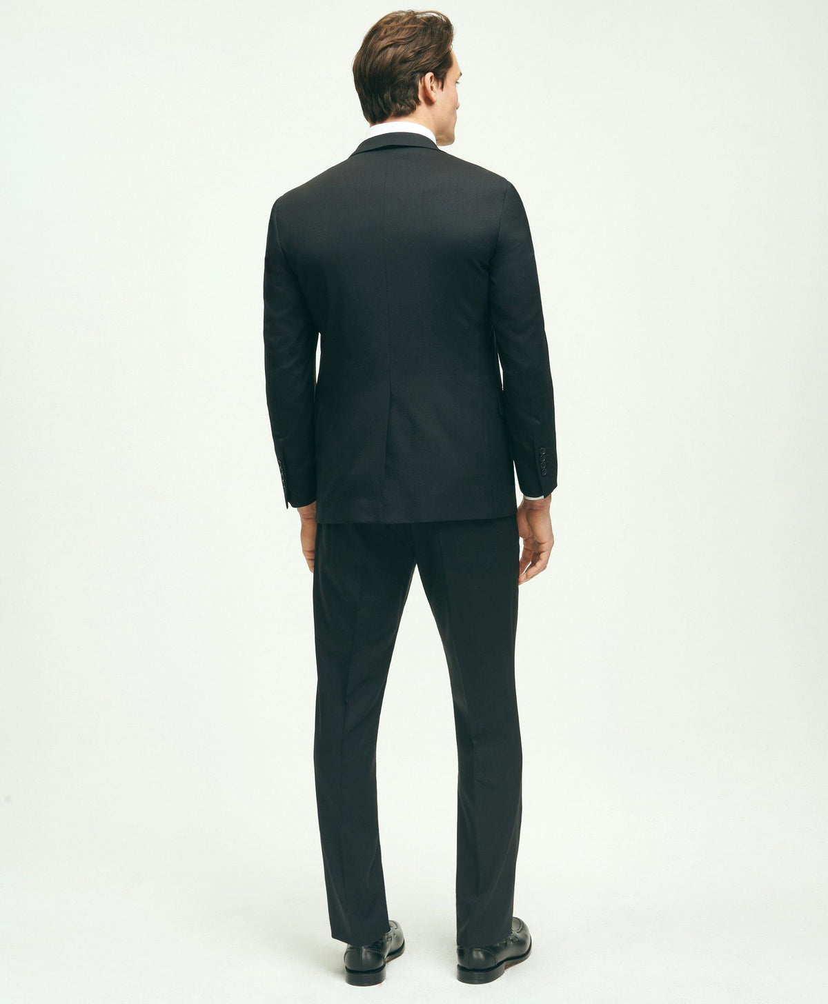 Classic Fit Wool Black Suit