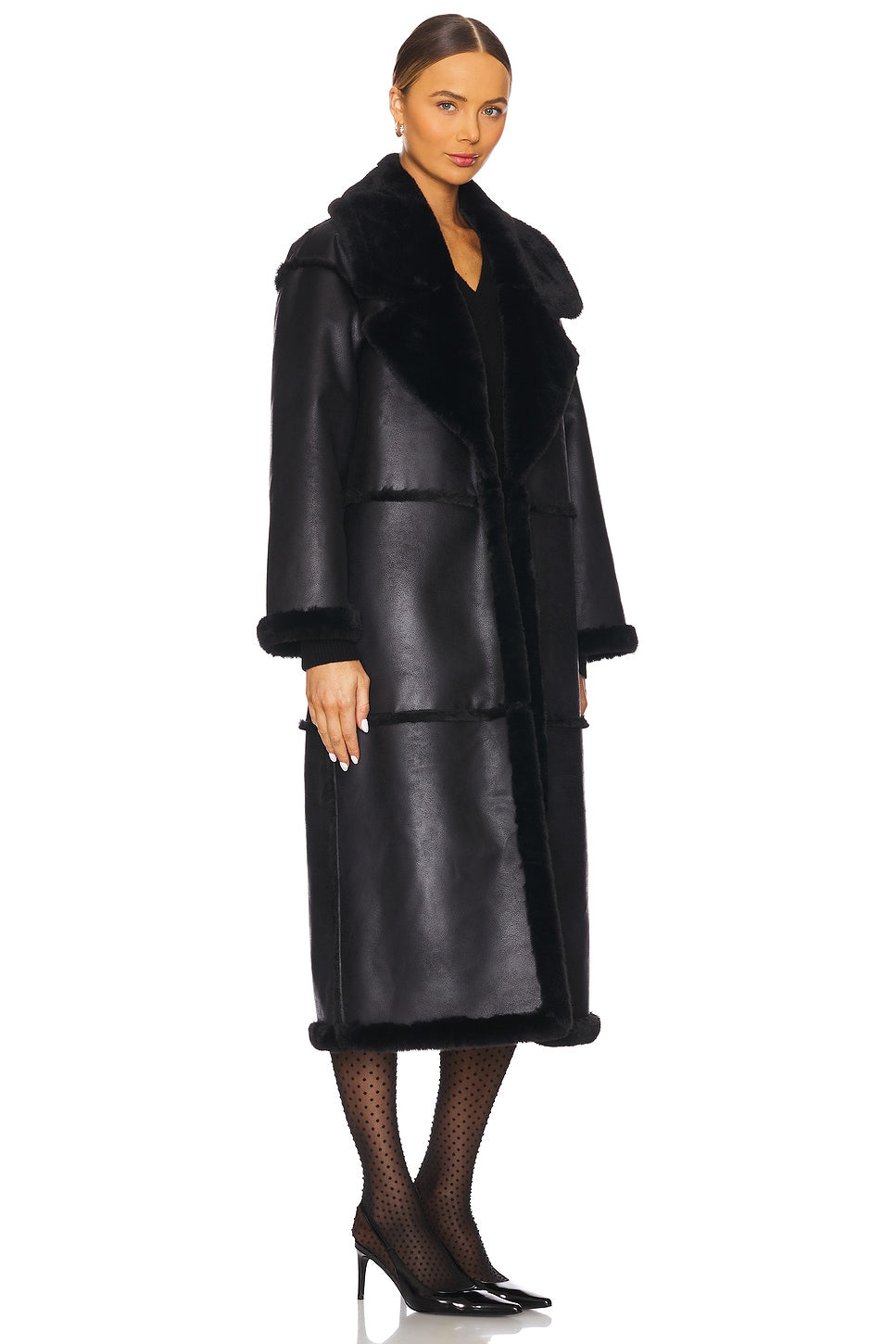 Glexo Premium Belen Faux Shearling Coat
