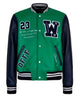 Glowrexs Eagle W23 Varsity Green and Blue Jacket