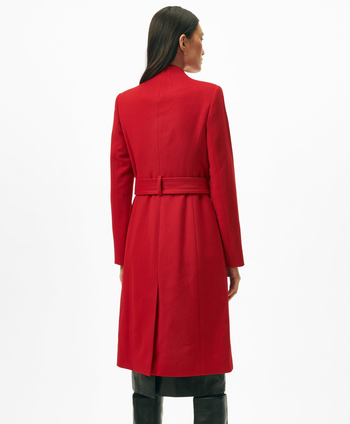 Womens Long Wrap Coat