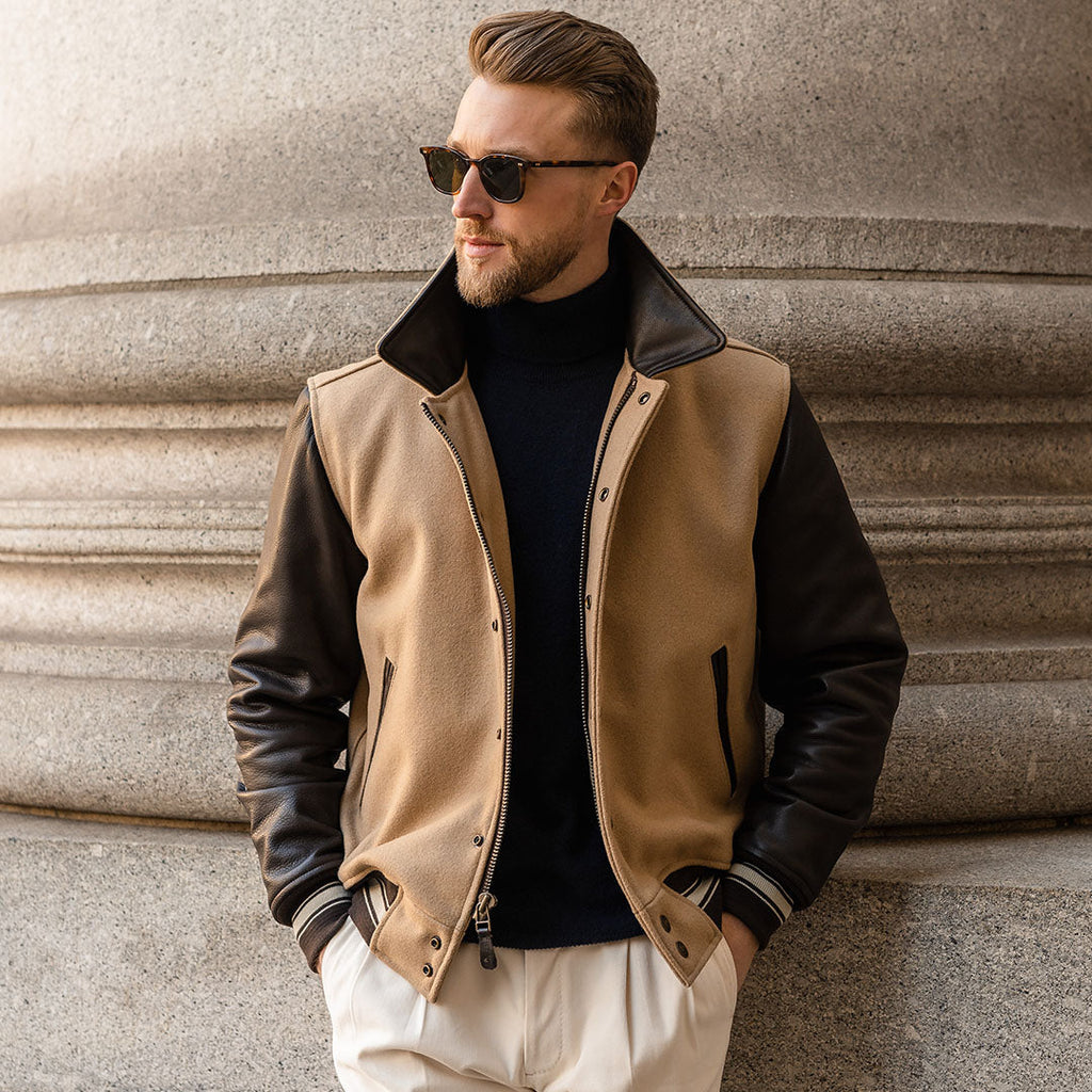 The Official Glexo Bomber Classic  Varsity Jacket