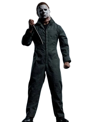 Glowrexs Halloween Ends The Shape Black Jumpsuit