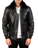 Glowrexs Men's G-1 Bomber Real Sheepskin Leather Jacket