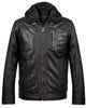 Glowrexs Black Fur Jacket For Mens