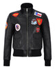 Glowrexs Women's Top Gun Ladies Bomber Jacket